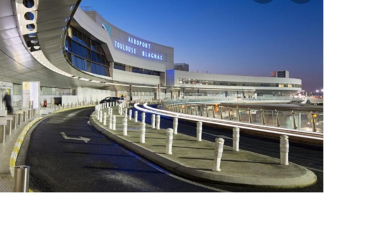 :) Spacieux T4 Aeroport, Ensoleille, Deco Soignee Blagnac Eksteriør billede
